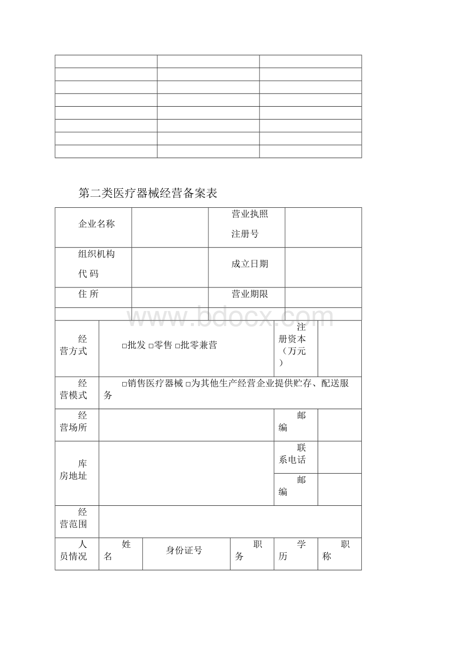 第二类医疗器械经营备案资料示范文本.docx_第3页