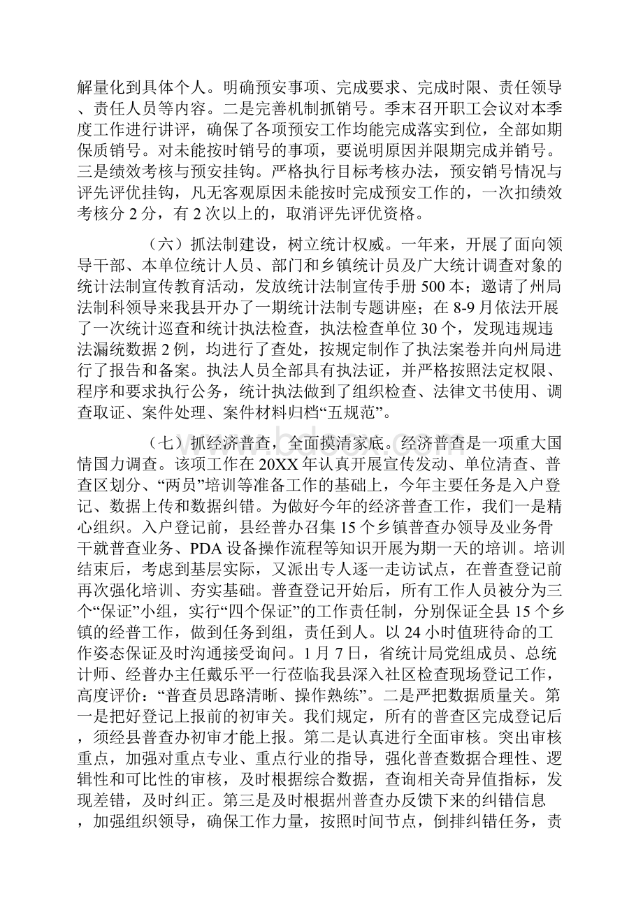 县统计局个人工作总结.docx_第3页