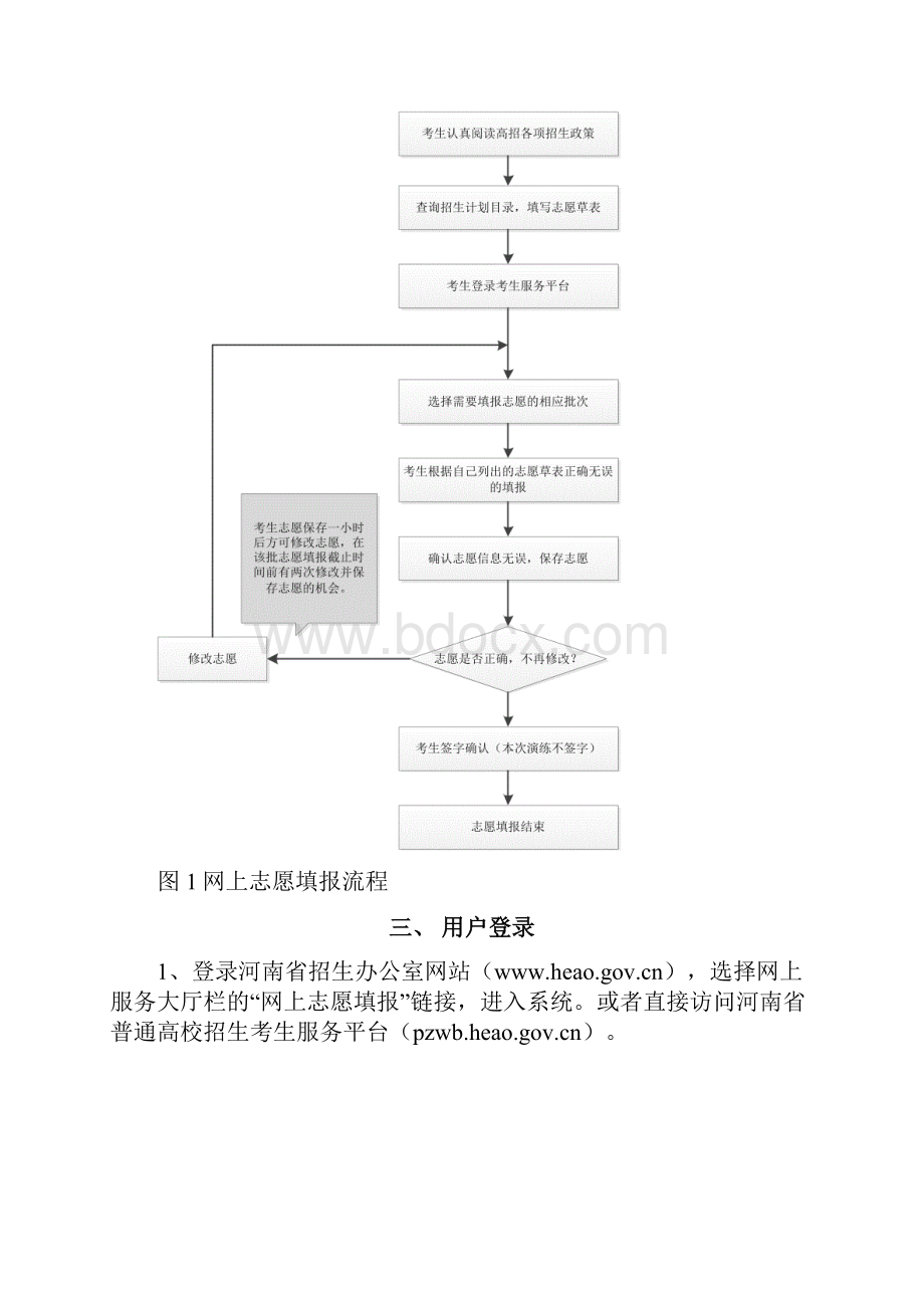 网上志愿填报模拟演练操作手册.docx_第3页