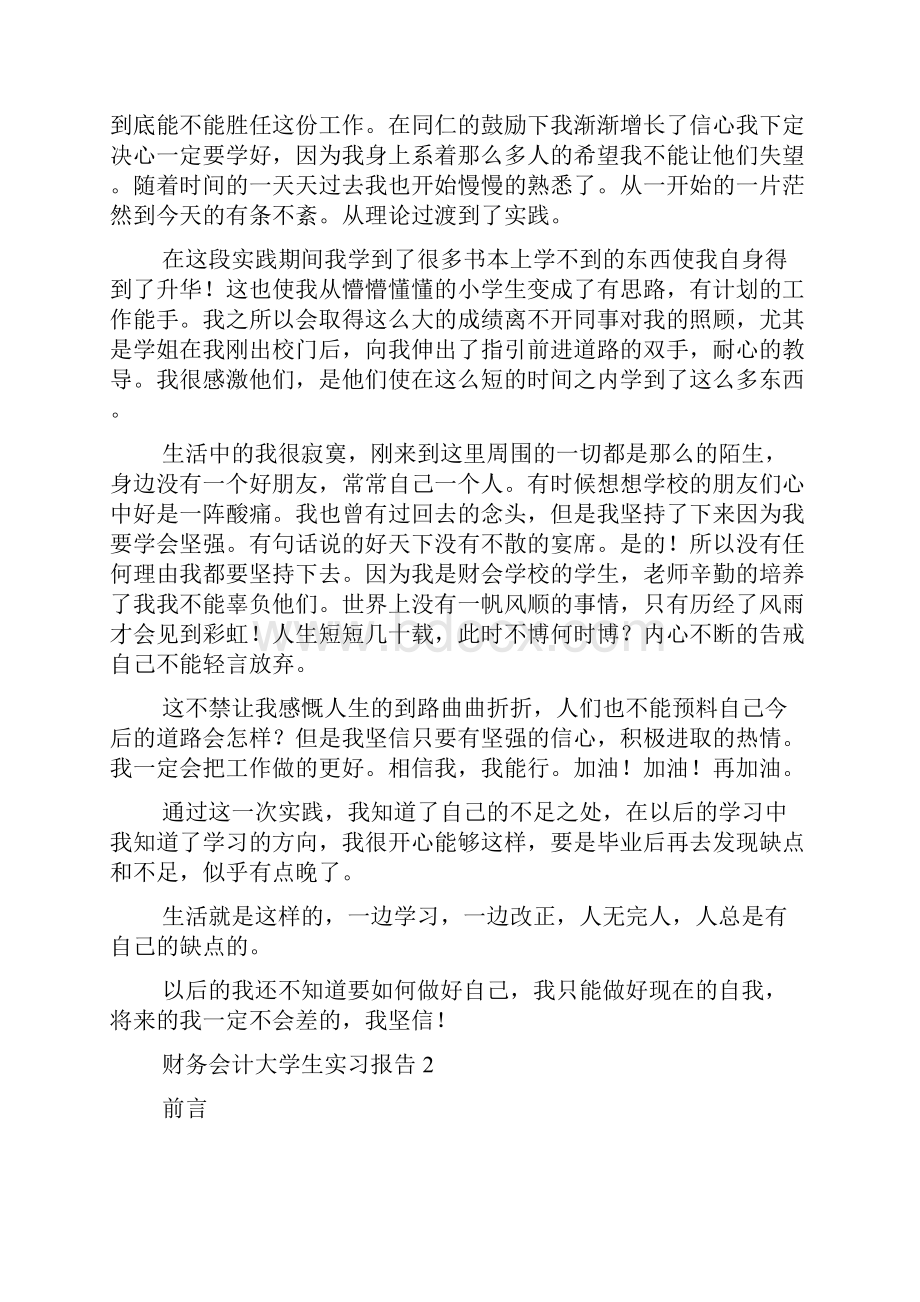 财务会计大学生实习报告.docx_第2页