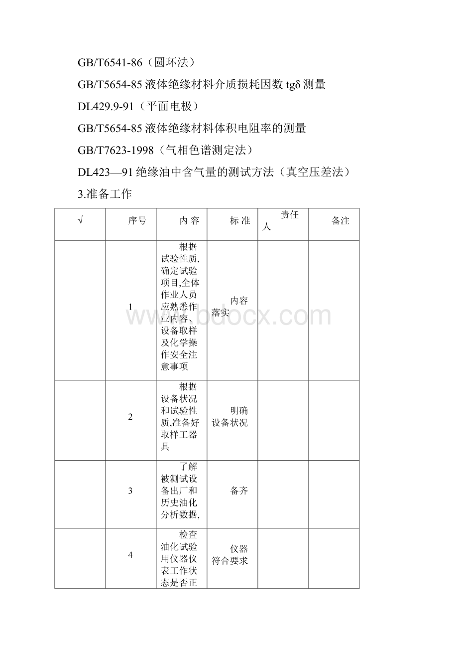 油浸式变压器油质试验作业指导书.docx_第2页