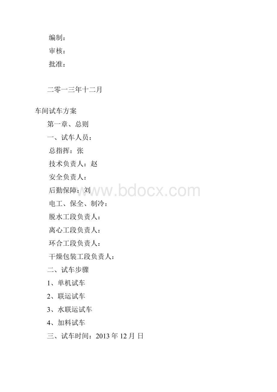 精品化工项目试车方案DOC.docx_第2页