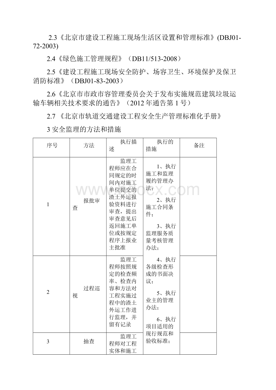 北京地铁八号线三期工程第一总监办渣土外运安全监理细则重点.docx_第3页