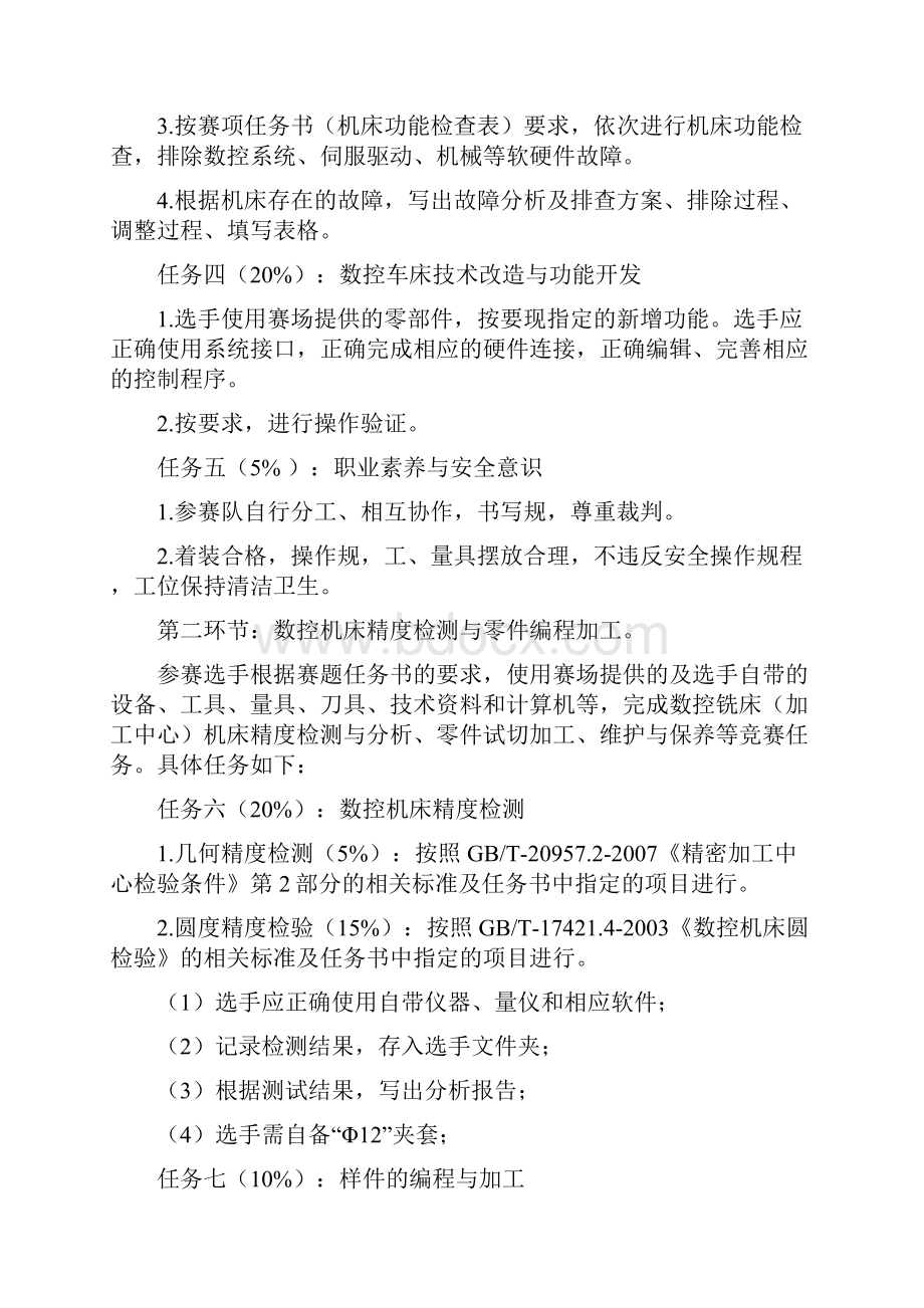 数控机床装调及技术改造赛项.docx_第2页