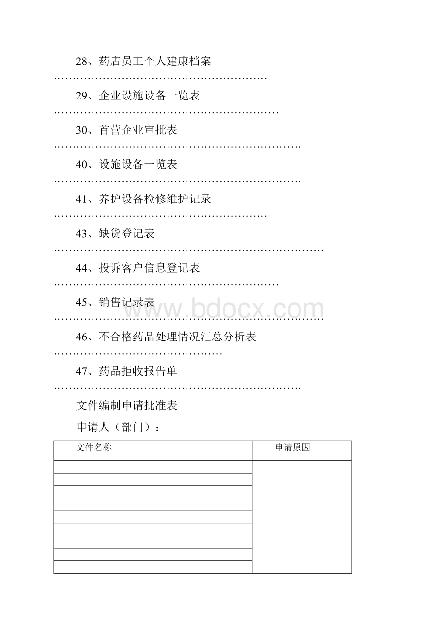 质量管理制度文件表格.docx_第3页