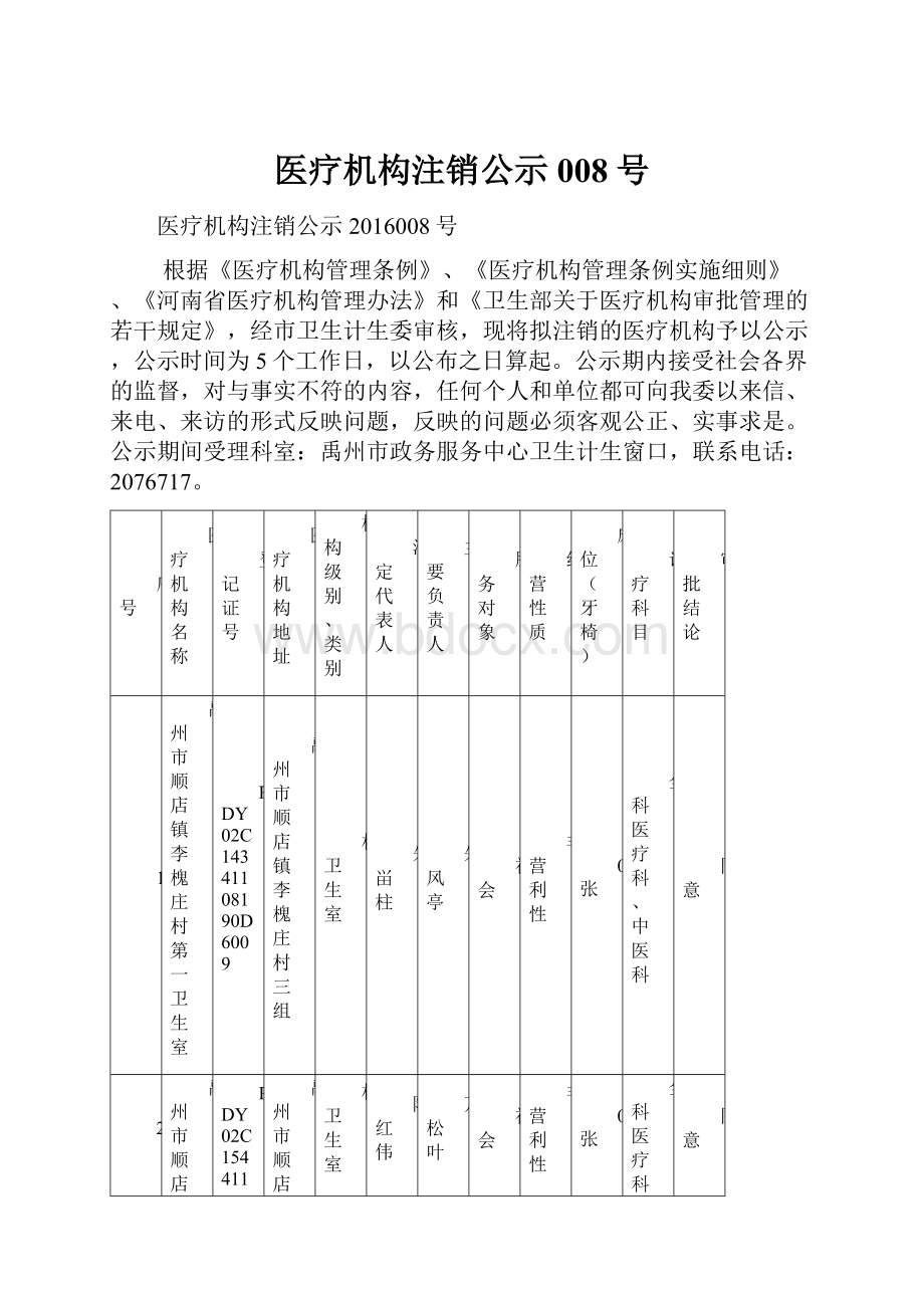 医疗机构注销公示008号.docx