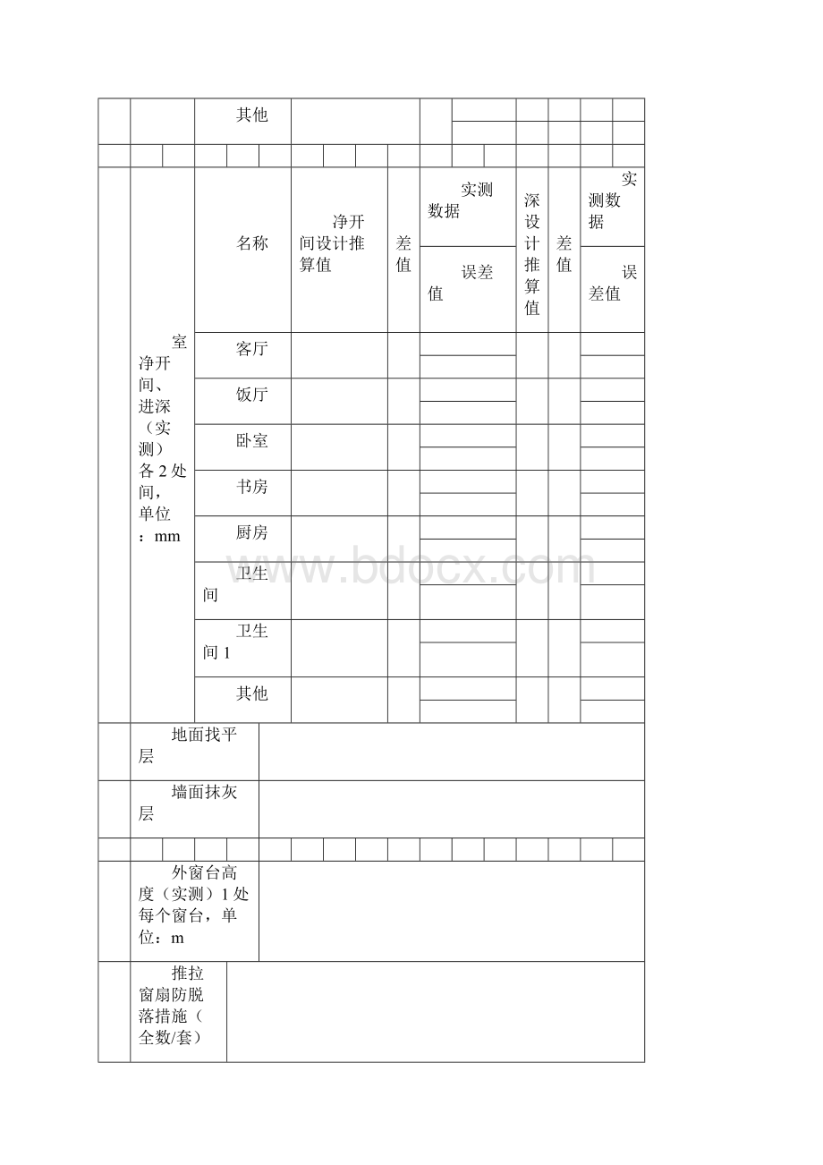 最新住宅工程质量分户验收记录表.docx_第2页