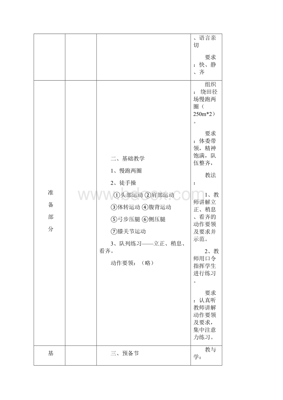 第三套广播操舞动青春全套教案.docx_第2页