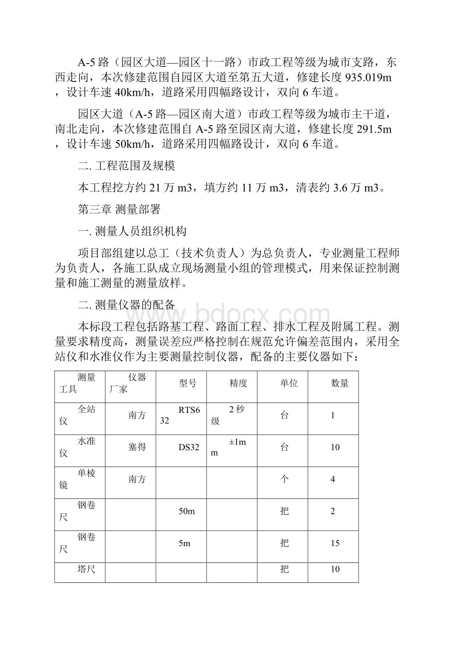 市政道路施工测量方案设计.docx_第2页