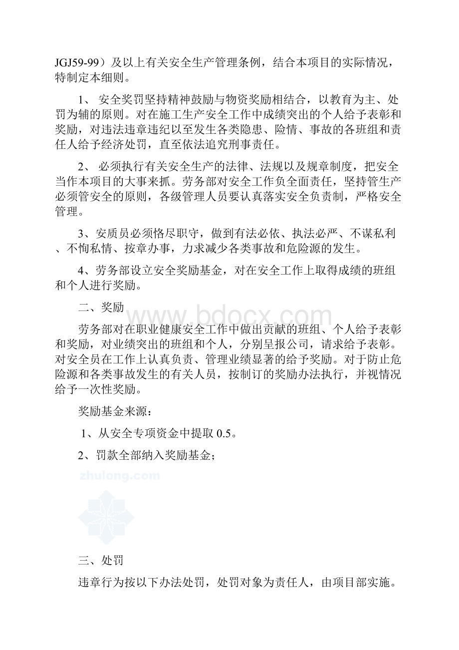 建筑工地质量处罚细则.docx_第2页