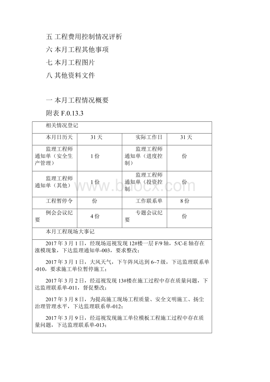 监理月报最新范本.docx_第2页