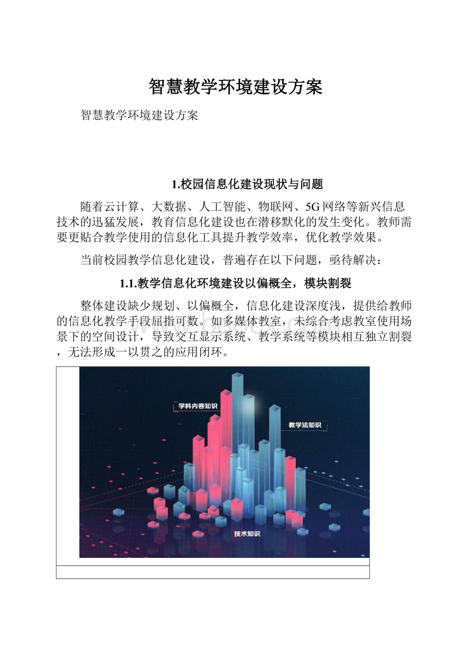 智慧教学环境建设方案.docx