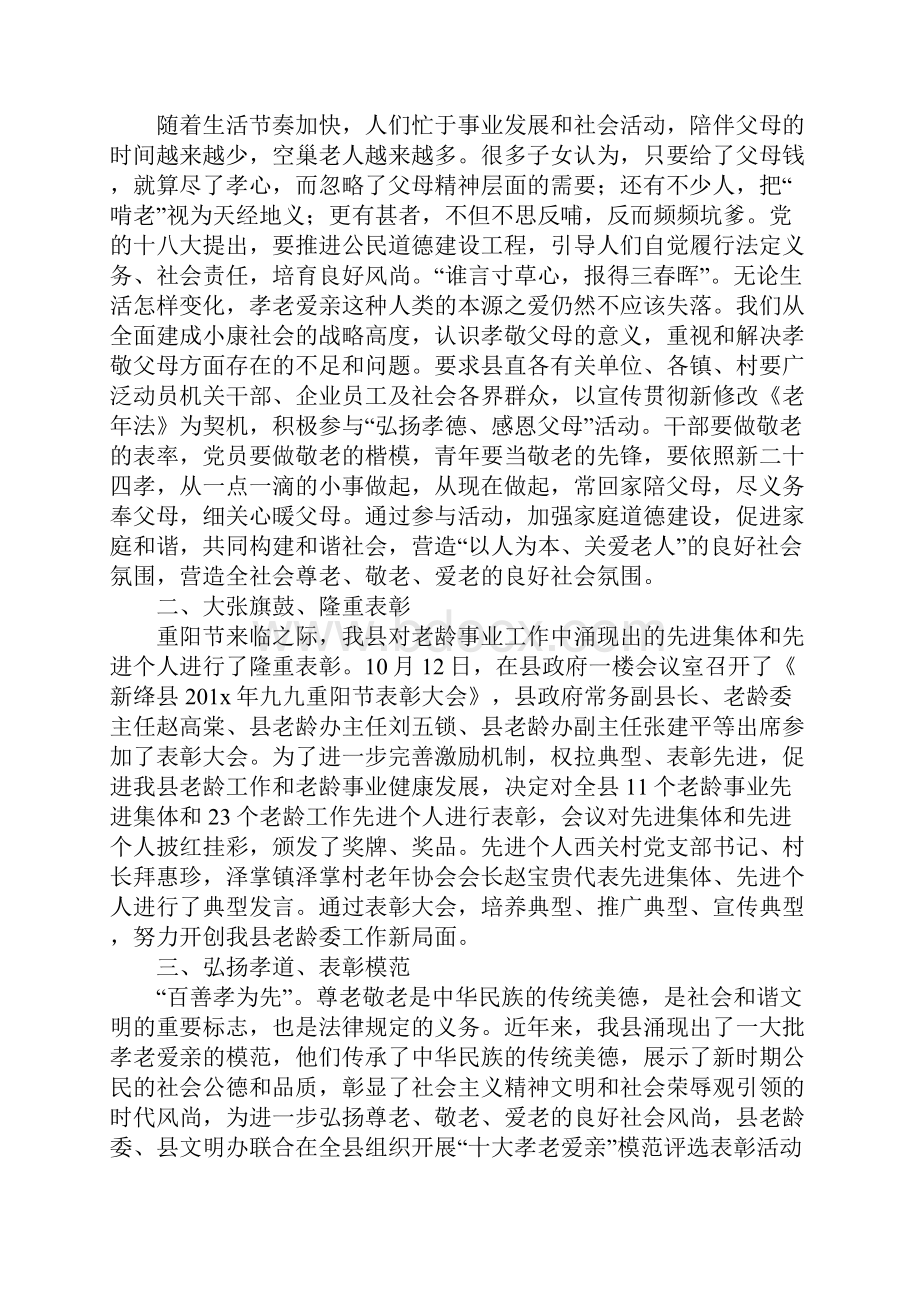 关于重阳节活动总结精选.docx_第3页