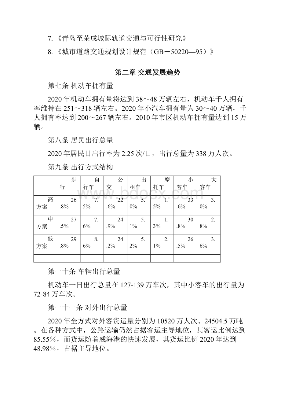 威海市城市综合交通规划.docx_第3页