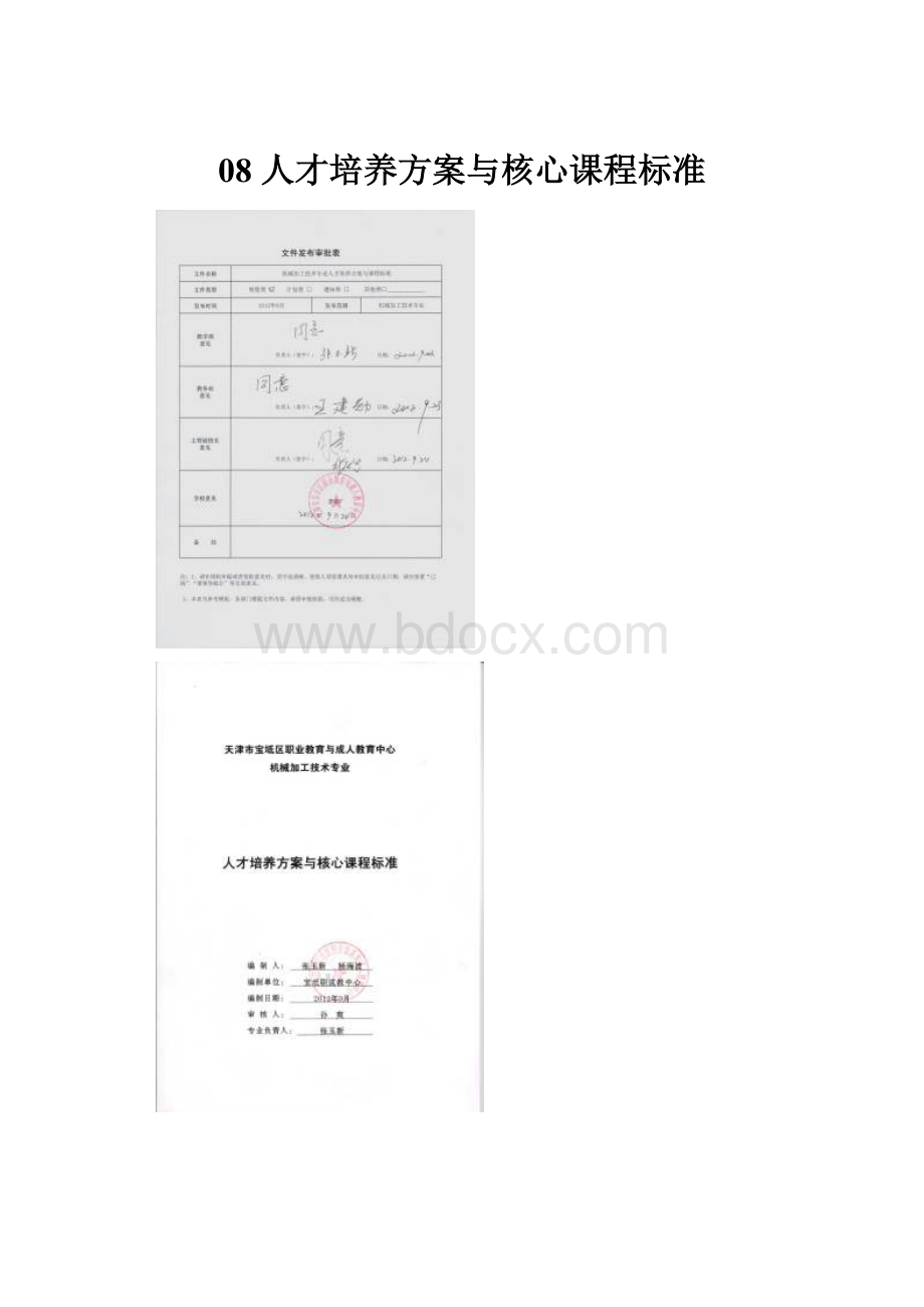 08 人才培养方案与核心课程标准.docx