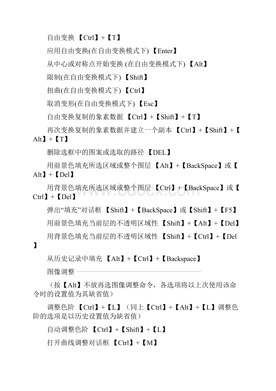 PS 快捷键大全.docx_第2页