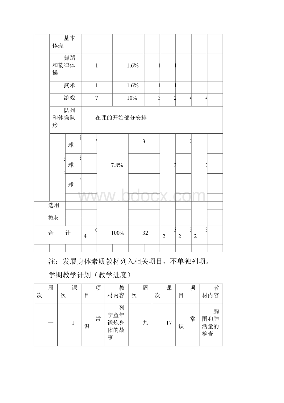 小学四年级上册体育教案.docx_第3页