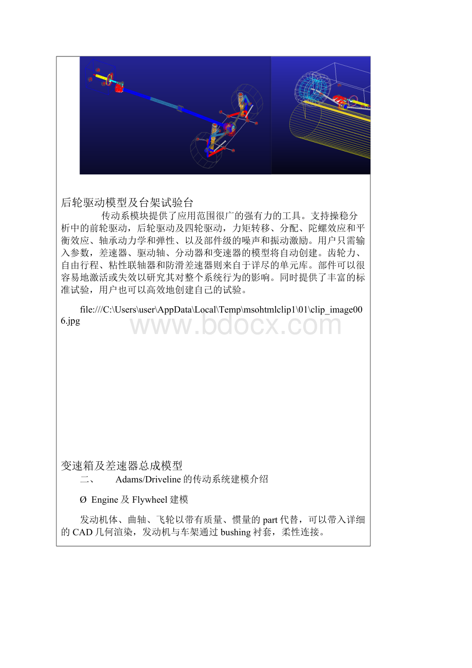 ADAMS Driveline在汽车传动系统及整车动力学分析中的 应用档.docx_第2页