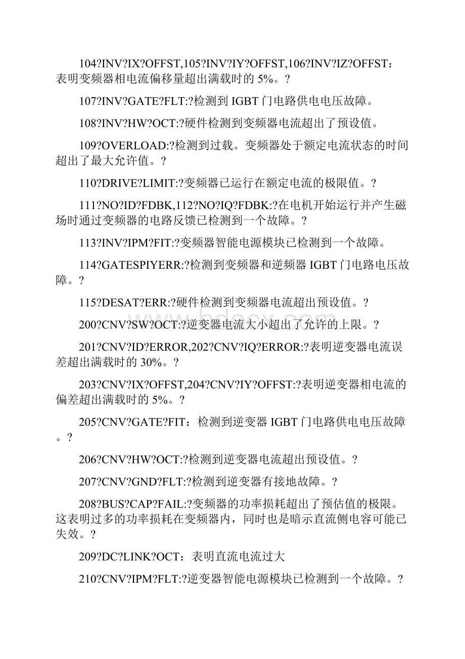 OTIS故障代码故障总汇.docx_第3页