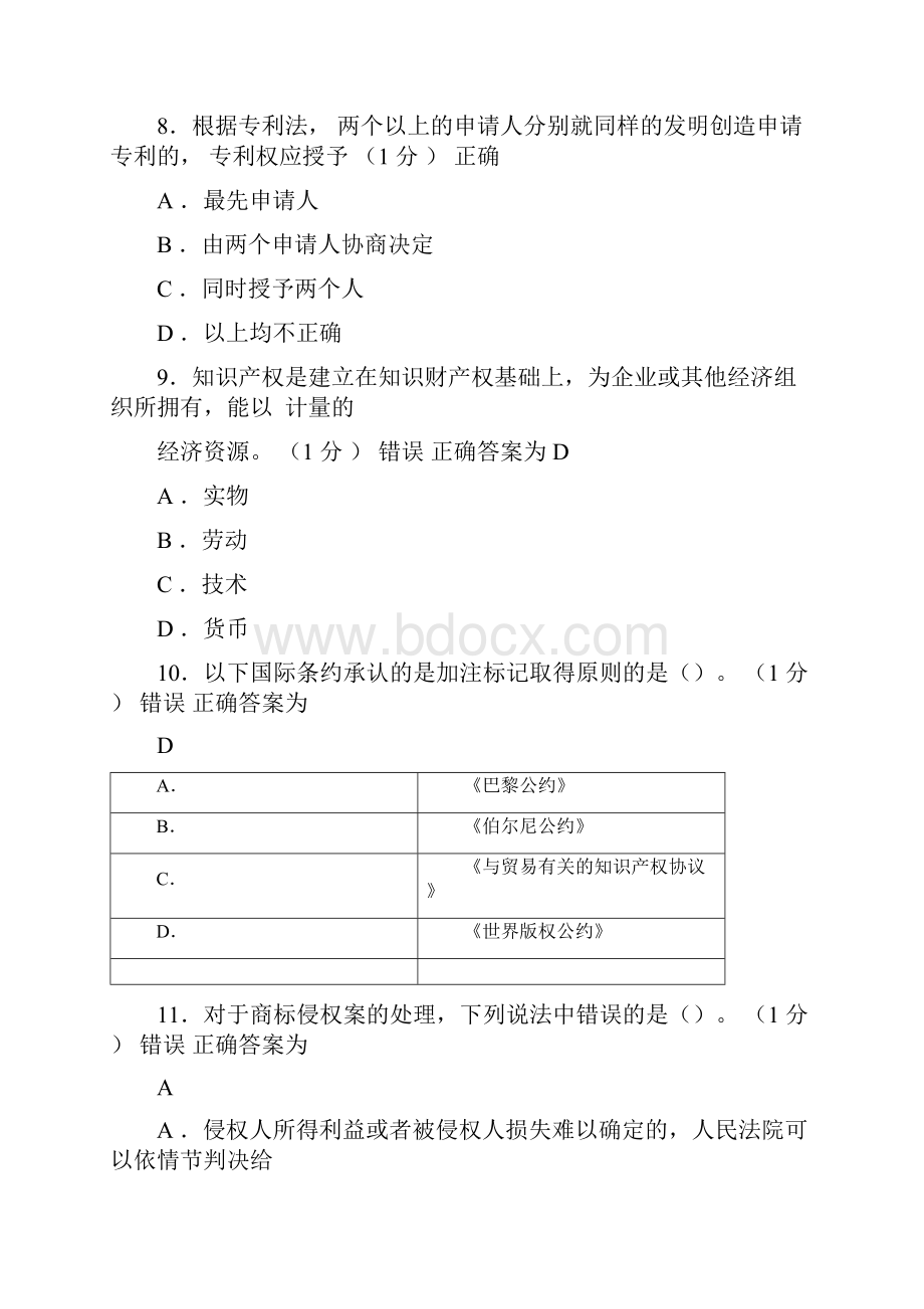 继续教育知识产权考试试题70002.docx_第3页