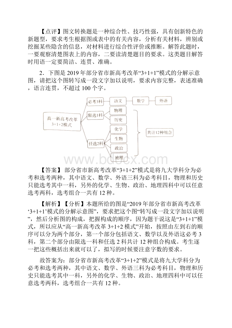 高考语文模拟试题图文转换分类汇编及答案50.docx_第2页