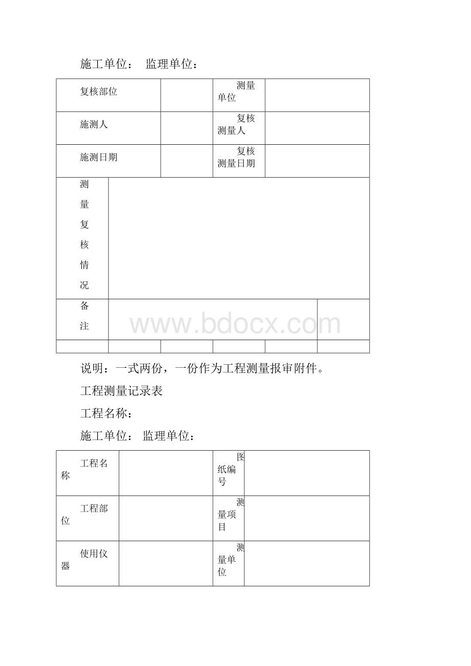 排水沟工程施工表格.docx_第3页