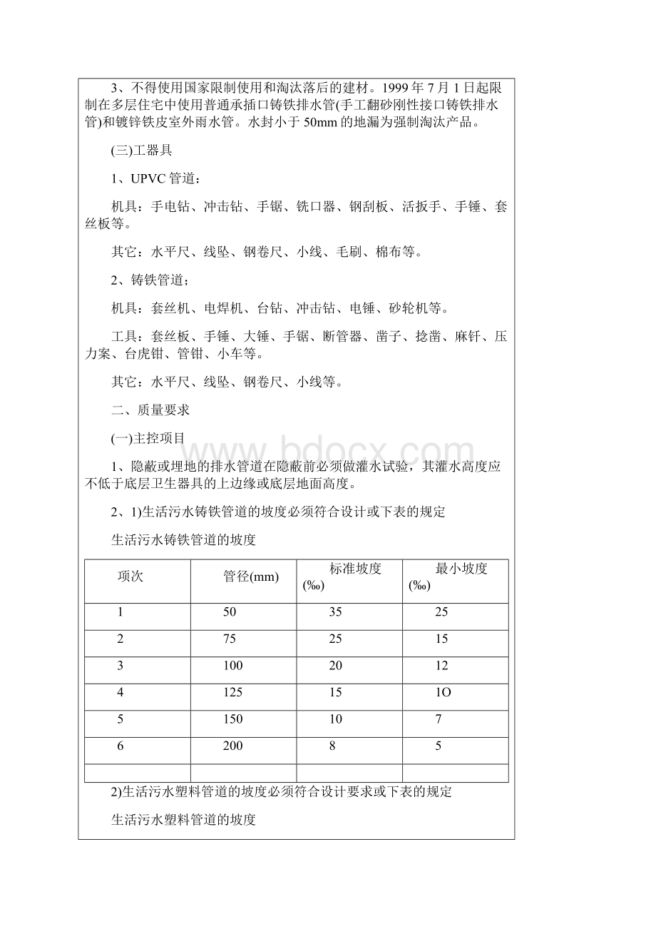 建筑给排水工程室内排水管.docx_第3页