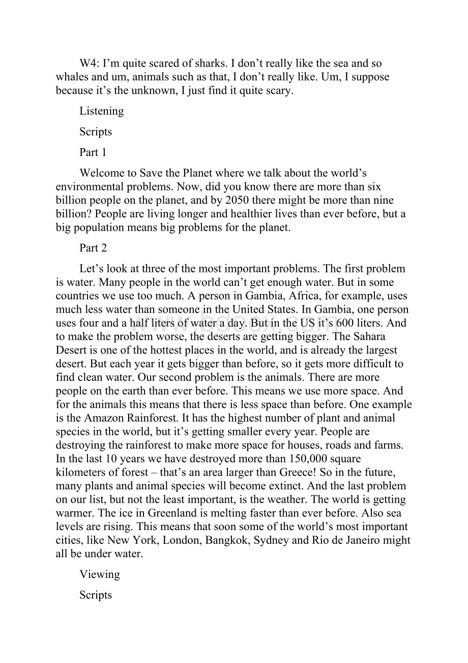 新视野大学英语视听说教程第三版第一册第七单元录音文本完全版.docx_第3页