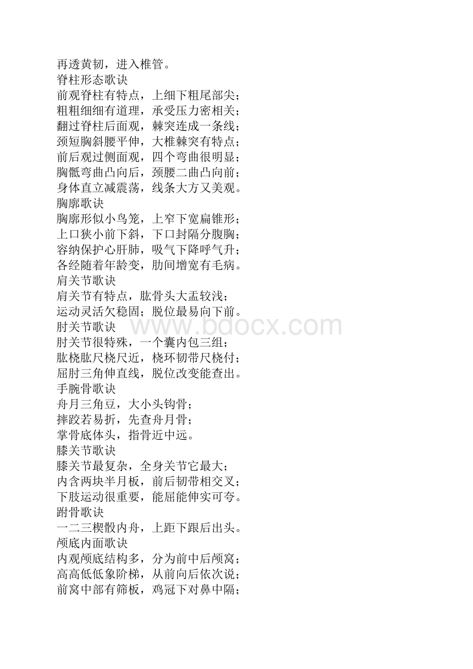 系统解剖学记忆口诀.docx_第2页