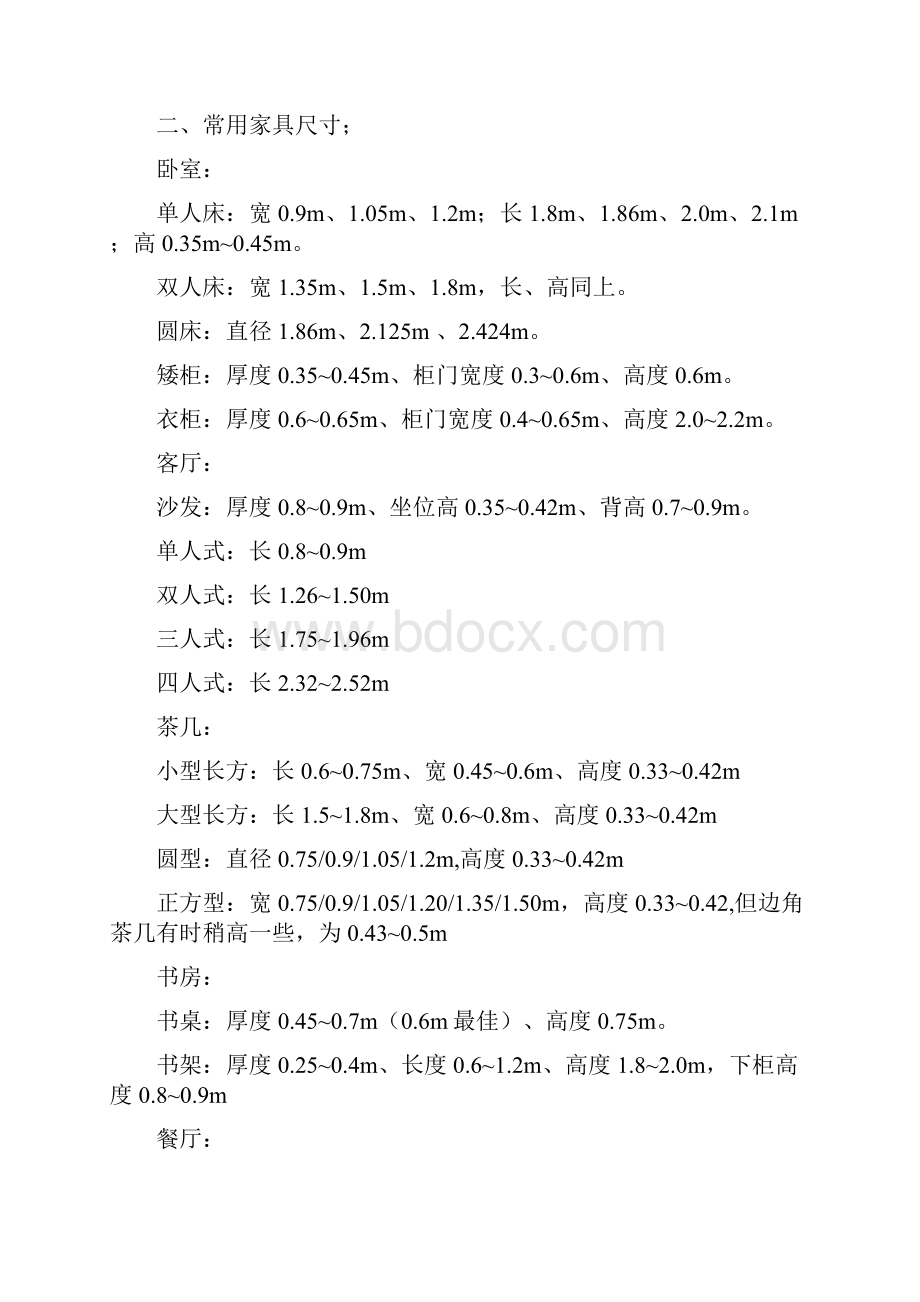 人体项目工程学普通人体尺寸.docx_第2页