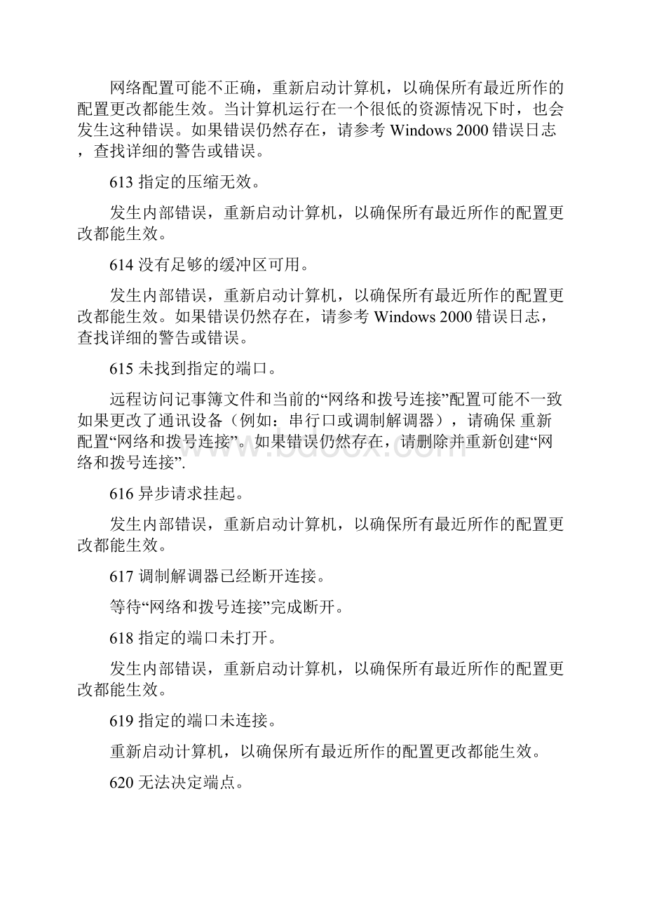 VPN错误代码列表大全.docx_第3页