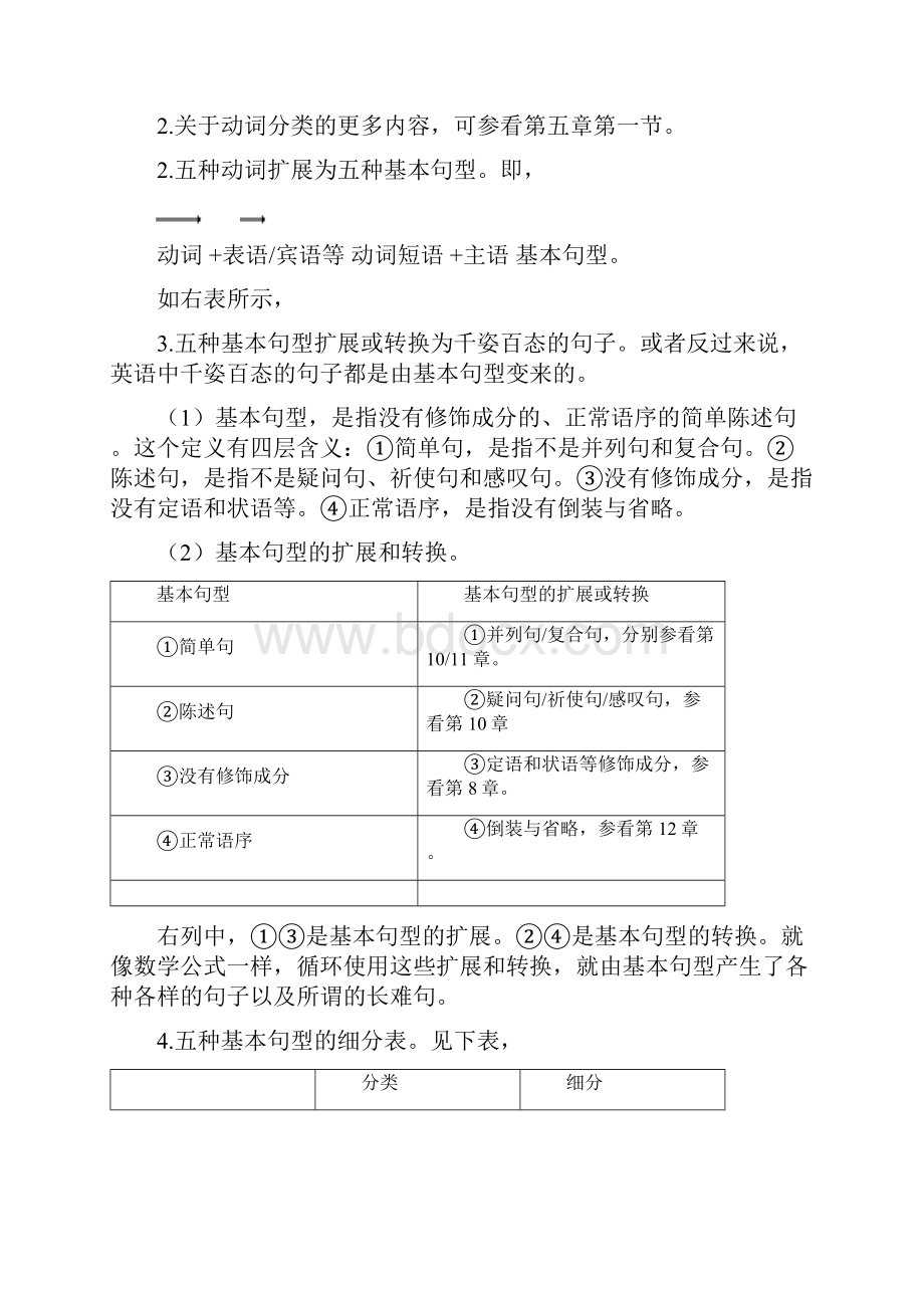 五种基本句型及其扩展培训资料.docx_第3页