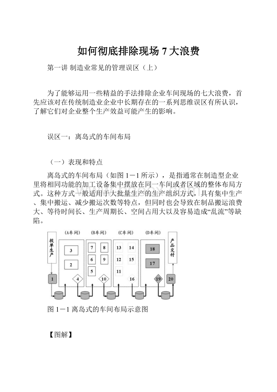 如何彻底排除现场7大浪费.docx