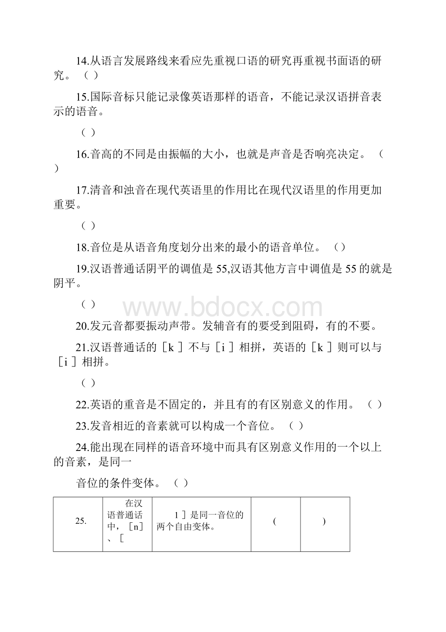 《语言学概论》思考训练题共享doc.docx_第2页