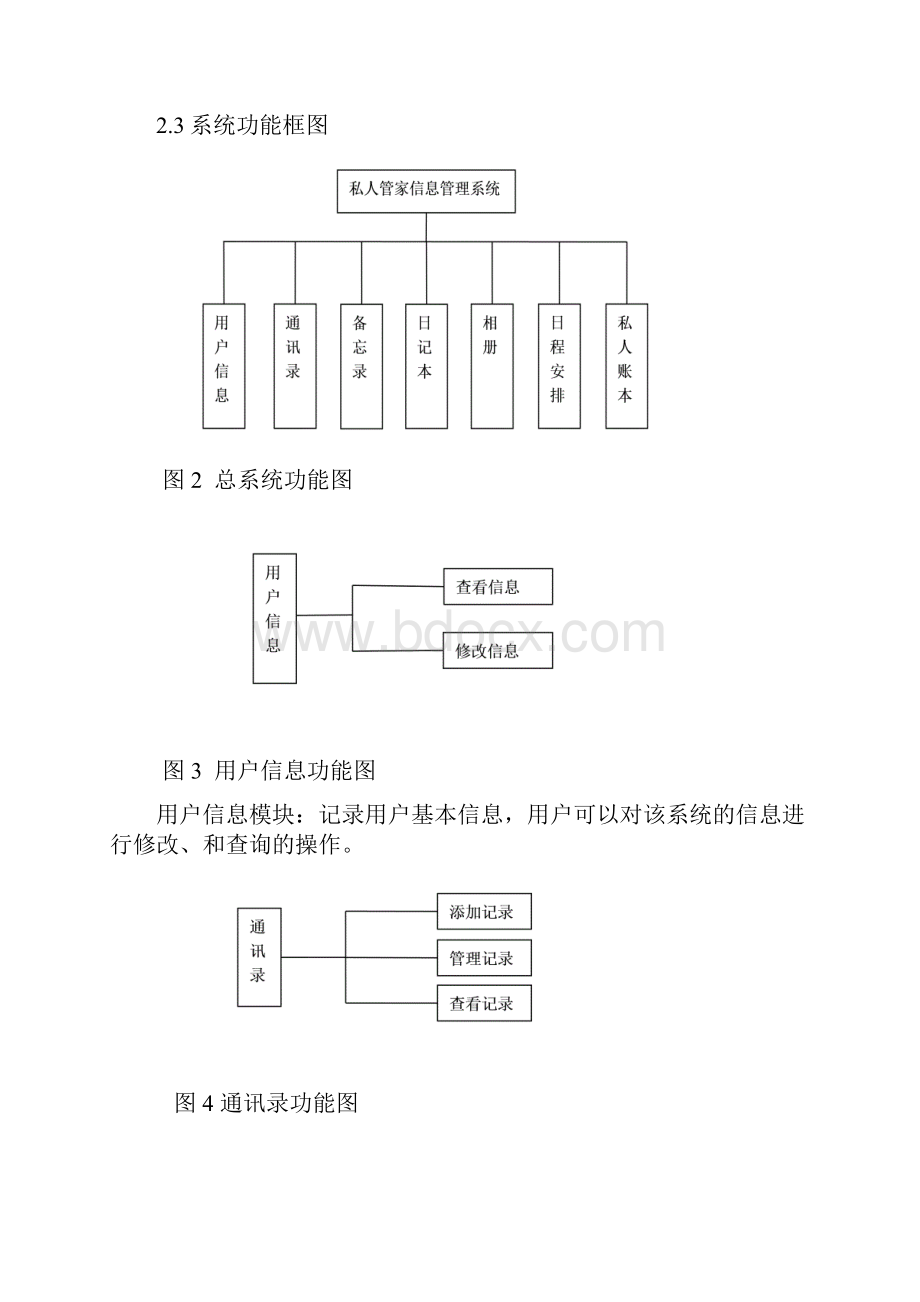 私人管家信息管理系统.docx_第3页