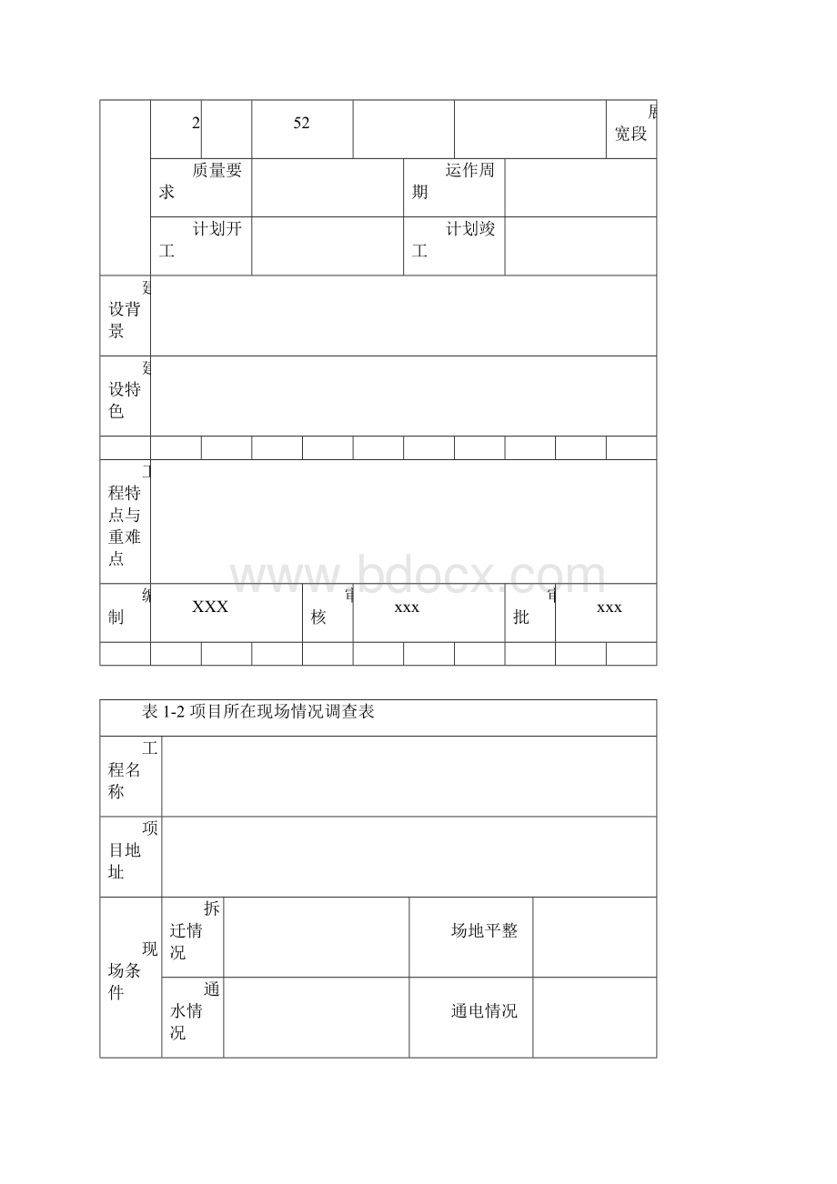 工程项目策划书模板.docx_第3页