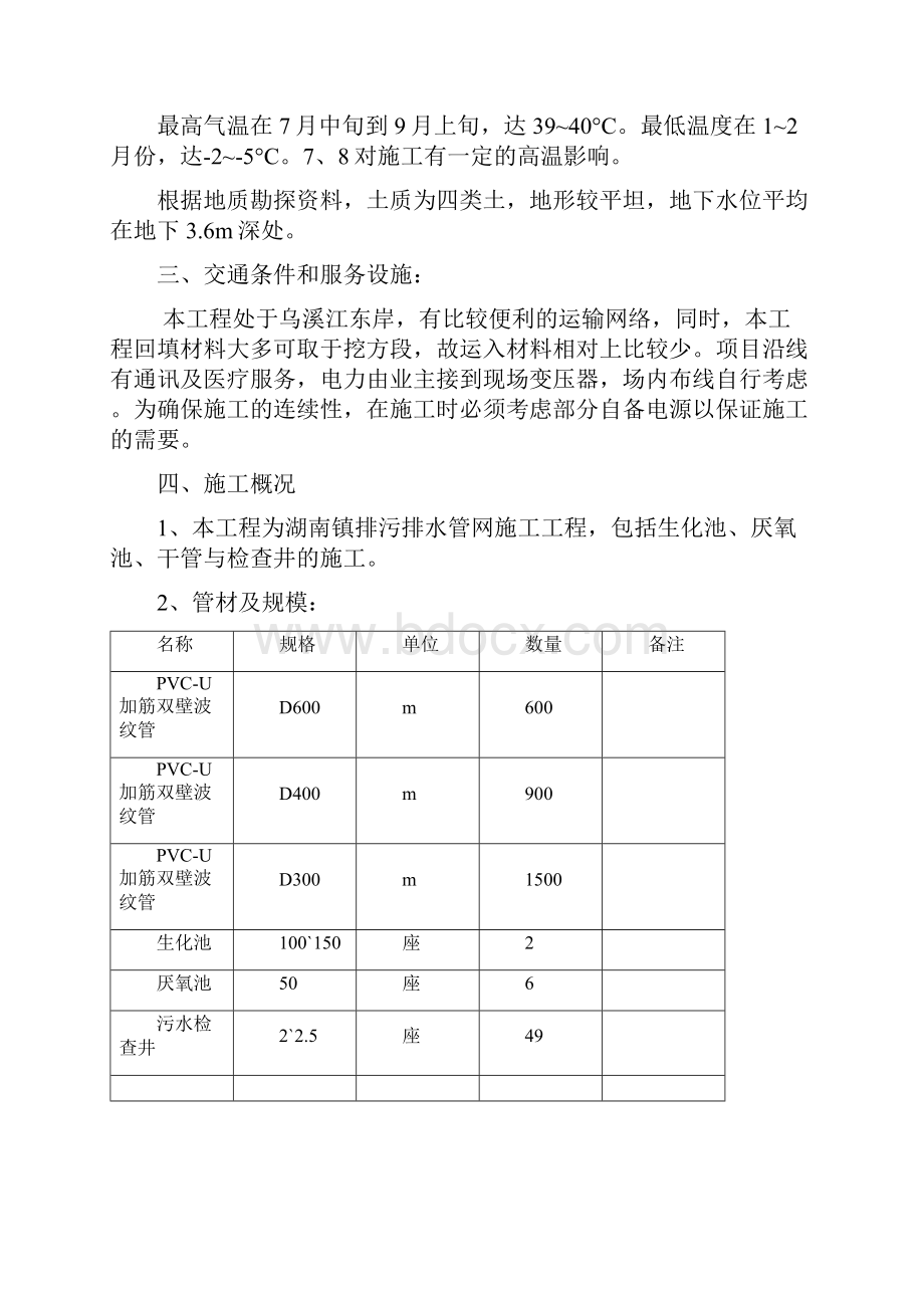 市政污水管道施工组织设计.docx_第2页