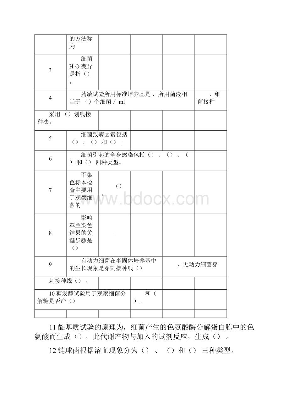 微生物学检验题库及答案.docx_第2页