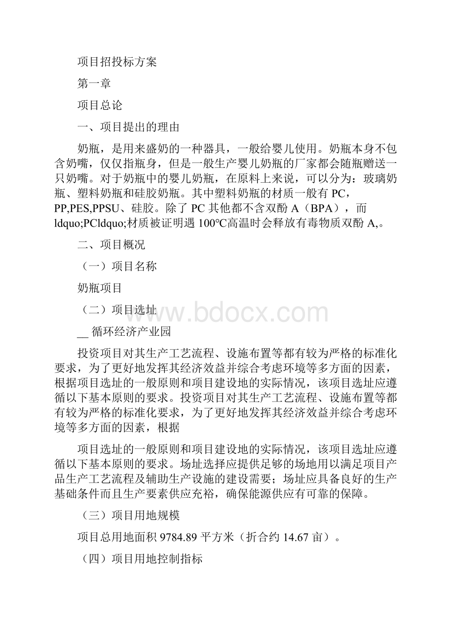 奶瓶项目规划方案.docx_第3页