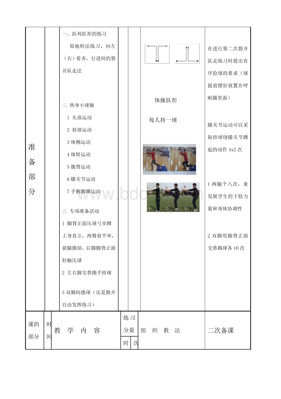 足球脚背正面射门教案.doc_第2页