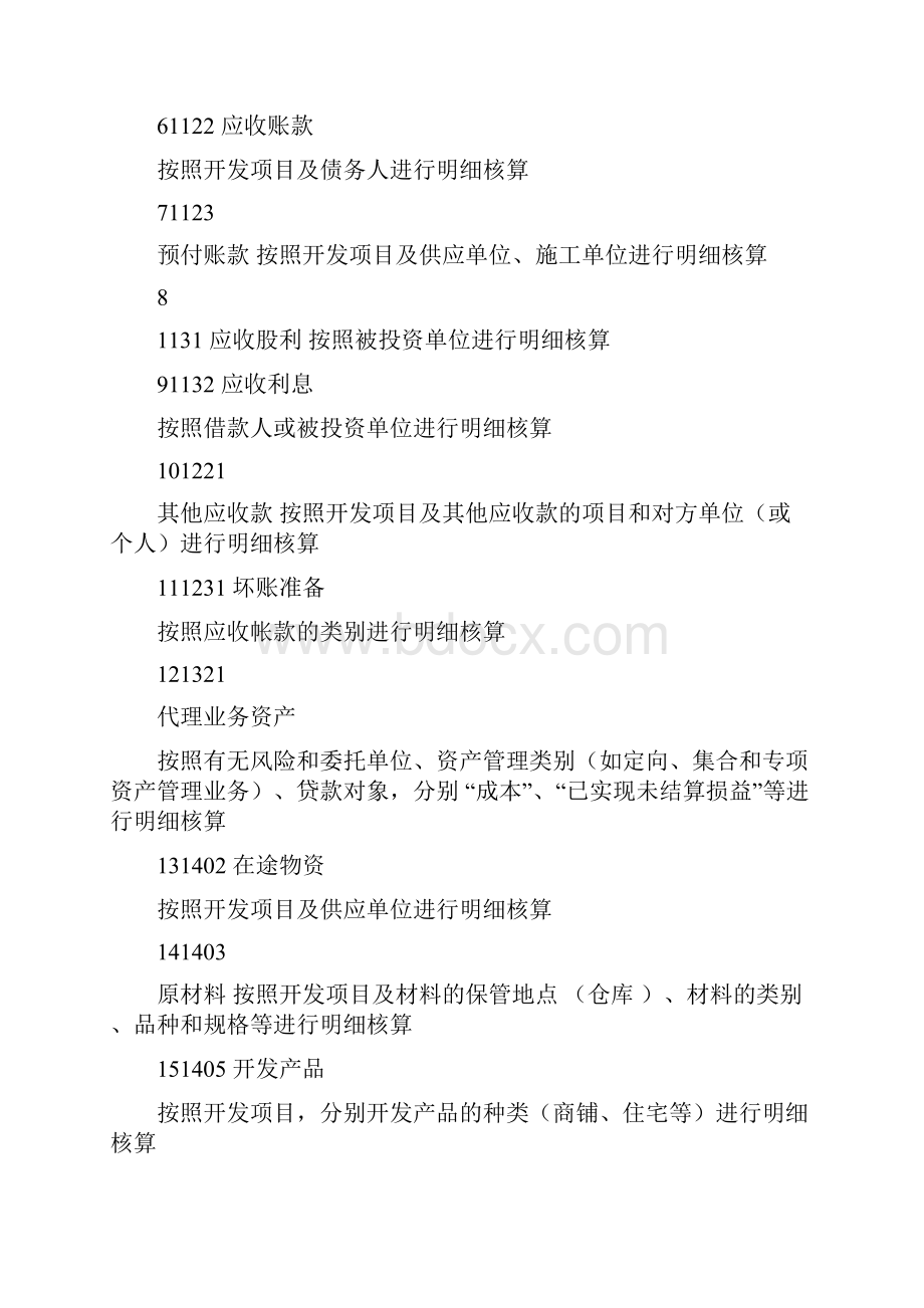 房地产会计科目及明细账设置.docx_第2页