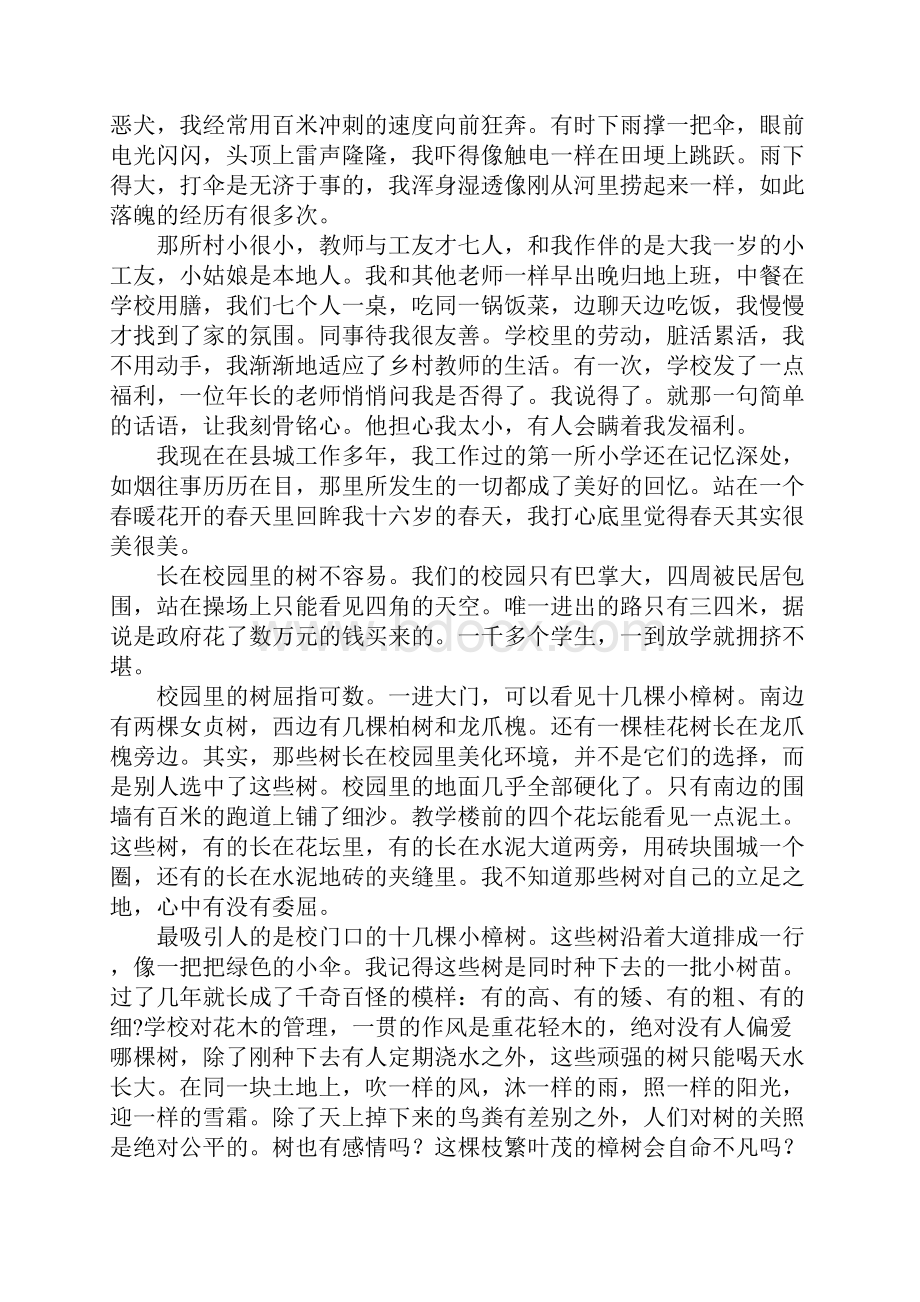 时光为话题的作文.docx_第2页