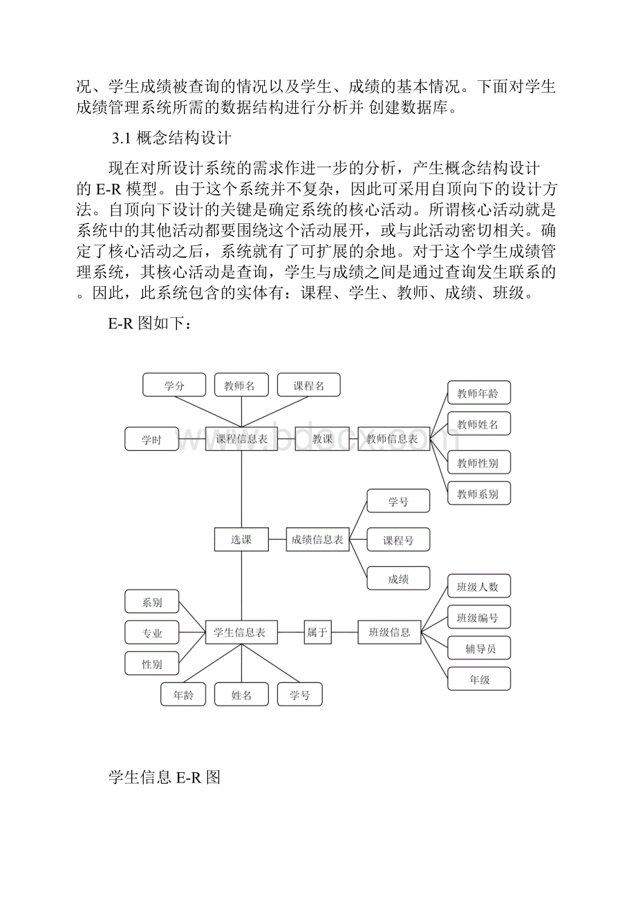 学生成绩管理系统数据库设计.docx_第2页