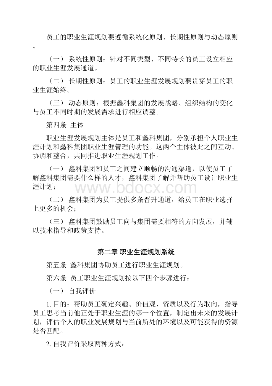 北大纵横鑫科集团职业生涯管理制度.docx_第2页