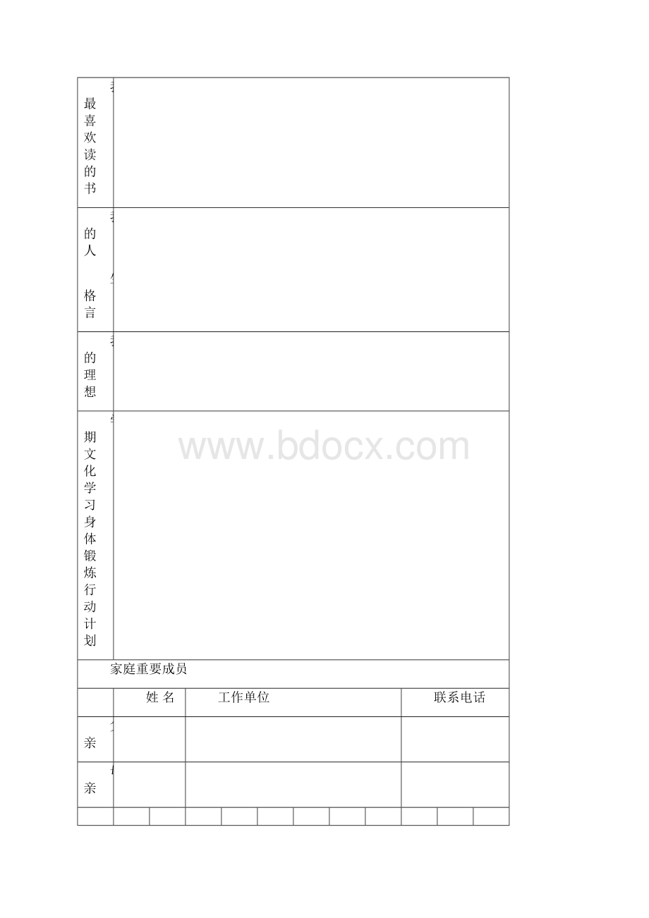 茶店中学生成长档案袋.docx_第3页