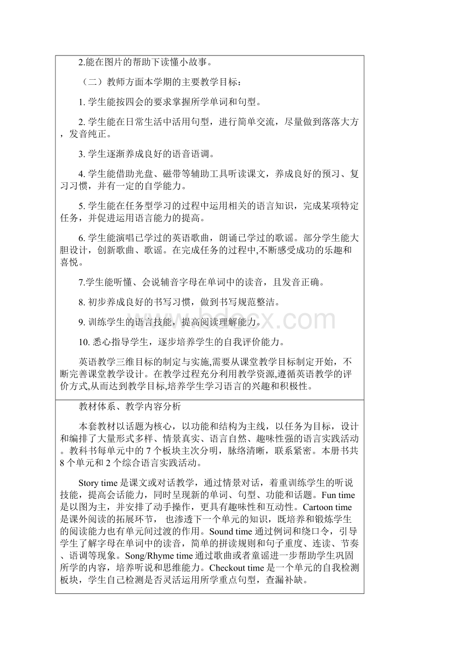 最新春江苏译林版小学英语四年级下册全册教案doc.docx_第2页