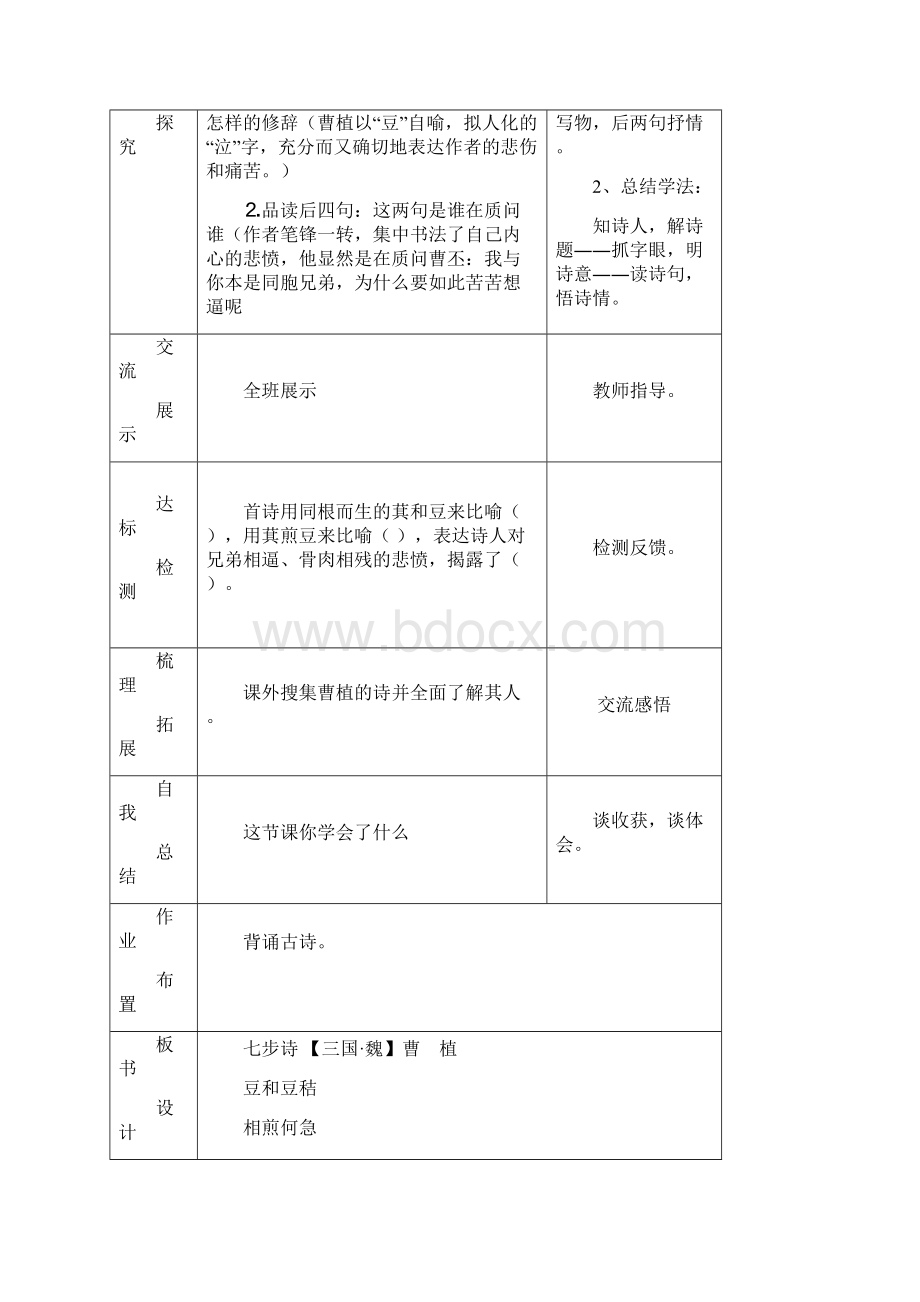 人教版六年级下册语文第七单元古诗词导学案.docx_第3页