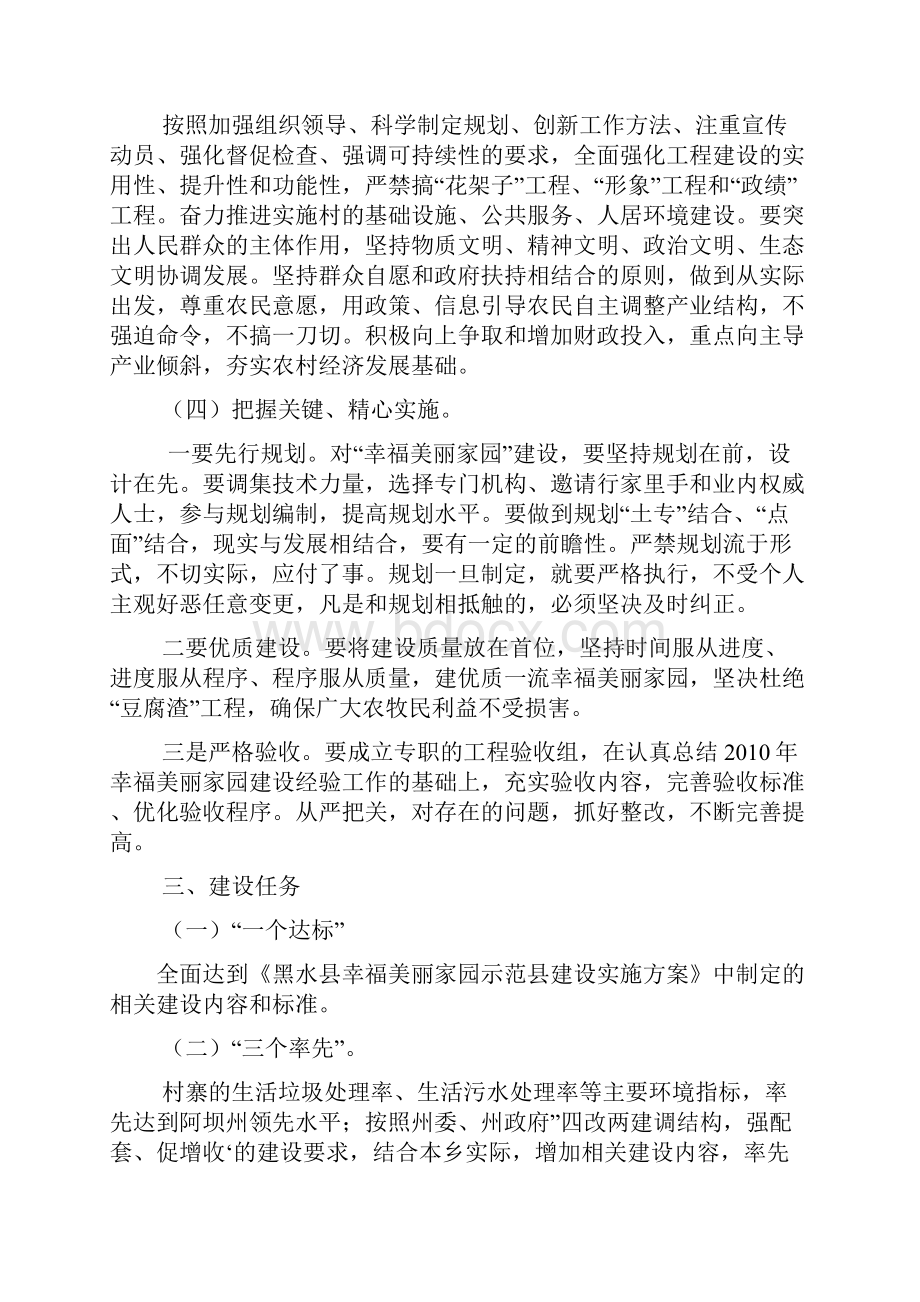 幸福美丽家园建设工作方案.docx_第2页