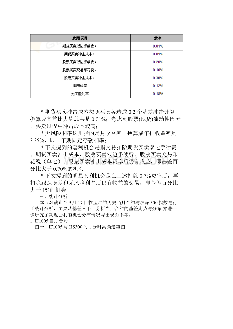 股指期货期现套利统计分析.docx_第2页