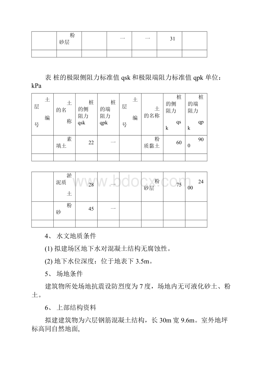 基础工程桩基础课程设计计算书.docx_第3页